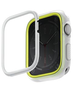 UNIQ Moduo Case Θήκη για Apple Watch 40/41 mm (Series 4/5/6/7/8/9/SE) White / Lime