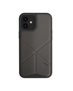 UNIQ Transforma Stand Case Charcoal Grey (iPhone 12 Mini)