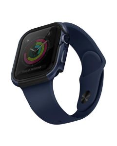 UNIQ Valencia Protective Case Θήκη Blue για Apple Watch 44mm (Series 4/5/6/SE)
