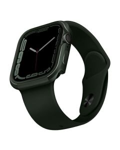 UNIQ Valencia Protective Case Θήκη Green για Apple Watch 44/45 mm (Series 4/5/6/7/8/9/SE)