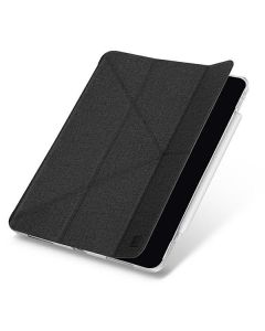 UNIQ Yorker Kanvas Antimicrobial Case με Δυνατότητα Stand - Black (iPad Air 4 2020 / 5 2022)