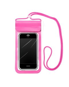 Universal Waterproof Phone Case - Αδιάβροχη Θήκη για Κινητά έως 6.6'' Pink
