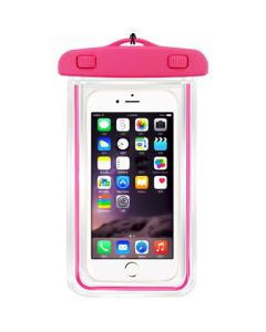 Universal Waterproof Phone Case - Αδιάβροχη Θήκη για Κινητά έως 5.8'' Pink
