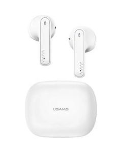 Usams SM TWS (US-SΜ001) Wireless Bluetooth Stereo Earbuds with Charging Box - White