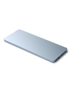 SATECHI Type-C Slim Dock Aluminum Hub for iMac 24'' 2021 - Blue