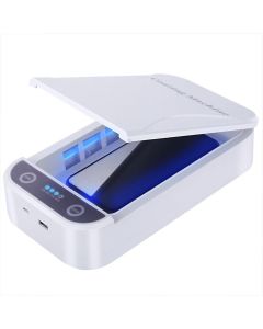 UV Sterilizer Phone Disinfection Box Αποστειρωτής Κινητών, Κοσμημάτων κλπ. - White