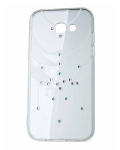 VENNUS ART Strass TPU Case Θήκη Σιλικόνης με Στρας - Decoration White (Samsung Galaxy A5 2017)