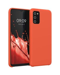 Vennus Case Silicone Lite Θήκη Σιλικόνης Orange (Samsung Galaxy A02s)