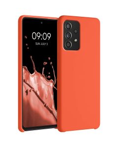 Vennus Case Silicone Lite Θήκη Σιλικόνης Orange (Samsung Galaxy A72 4G / 5G)