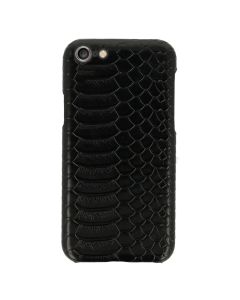 Vennus Wild Case PU Leather Σκληρή Θήκη Design 1 Black (iPhone 7 / 8 / SE 2020 / 2022)