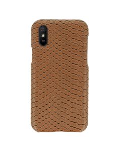 Vennus Wild Case PU Leather Σκληρή Θήκη Design 2 Brown  (Xiaomi Redmi 9A / 9AT)