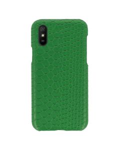 Vennus Wild Case PU Leather Σκληρή Θήκη Design 4 Green (Xiaomi Redmi 9A / 9AT)