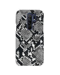 Vennus Wild Case PU Leather Σκληρή Θήκη Design 8 Black / Grey (Xiaomi Redmi 9)