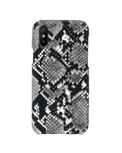 Vennus Wild Case PU Leather Σκληρή Θήκη Design 8 Black / Grey (Xiaomi Redmi 9A / 9AT)