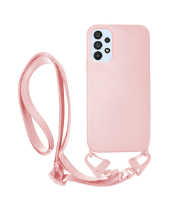 Vivid Strap Silicone Case (VISISTRAP215NUDE) Θήκη με Λουράκι Nude (Samsung Galaxy A53 5G)
