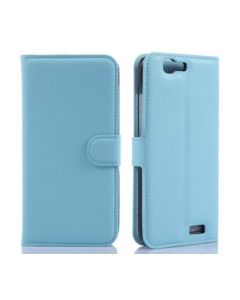 Θήκη Πορτοφόλι Wallet Case Blue (Huawei Ascend G7)