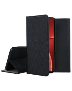 Forcell Smart Book Case με Δυνατότητα Stand Θήκη Πορτοφόλι Black (iPhone 13 Pro)