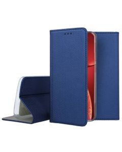 Forcell Smart Book Case με Δυνατότητα Stand Θήκη Πορτοφόλι Navy Blue (iPhone 13 Pro Max)