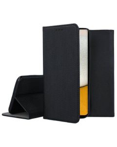 Forcell Smart Book Case με Δυνατότητα Stand Θήκη Πορτοφόλι Black (Realme Narzo N55 / C55) - MT78454