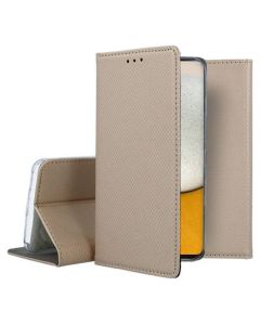Forcell Smart Book Case με Δυνατότητα Stand Θήκη Πορτοφόλι Gold (Samsung Galaxy A17 4G / 5G) - MT80646