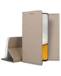 Forcell Smart Book Case με Δυνατότητα Stand Θήκη Πορτοφόλι Gold (Samsung Galaxy A55 5G)