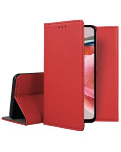 Forcell Smart Book Case με Δυνατότητα Stand Θήκη Πορτοφόλι Red (Xiaomi Redmi Note 12 4G)