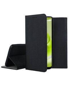 Forcell Smart Book Case με Δυνατότητα Stand Θήκη Πορτοφόλι Black (Xiaomi Redmi Note 12 5G / Poco X5 5G)