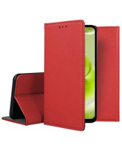 Forcell Smart Book Case με Δυνατότητα Stand Θήκη Πορτοφόλι Red (Xiaomi Redmi Note 12 5G / Poco X5 5G)