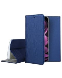 Forcell Smart Book Case με Δυνατότητα Stand Θήκη Πορτοφόλι Navy Blue (Xiaomi Redmi Note 12 Pro Plus)