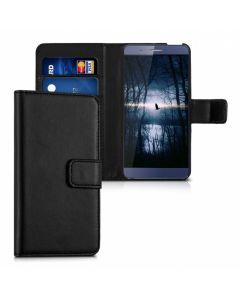 KWmobile Wallet Case Θήκη Πορτοφόλι με δυνατότητα Stand (35799.01) Black (Huawei Honor 7i / Huawei Shot X)