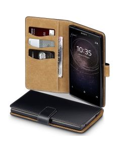 Terrapin Θήκη Πορτοφόλι Wallet Case (117-005-558) Μαύρο (Sony Xperia L2)