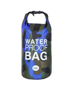 Universal Waterproof Dry Bag 10L - Αδιάβροχη Τσάντα Camouflage Blue