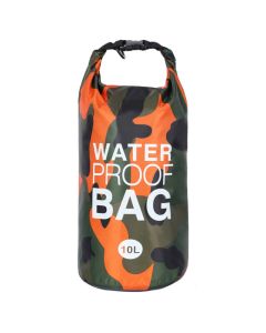 Universal Waterproof Dry Bag 10L - Αδιάβροχη Τσάντα Camouflage Orange