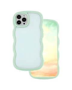 Wave Shock Case Σκληρή Θήκη με TPU Bumper Green (iPhone 13 Pro)
