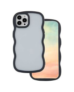 Wave Shock Case Σκληρή Θήκη με TPU Bumper Black (iPhone 15 Pro Max)