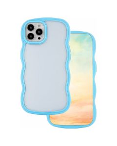 Wave Shock Case Σκληρή Θήκη με TPU Bumper Blue (iPhone 15 Pro Max)