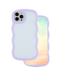 Wave Shock Case Σκληρή Θήκη με TPU Bumper Purple (iPhone 15 Pro)