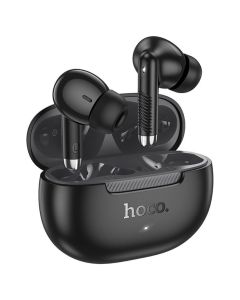 HOCO EQ24 TWS Wireless Bluetooth Stereo Earbuds with Touch Screen - Midnight Black - MT83026