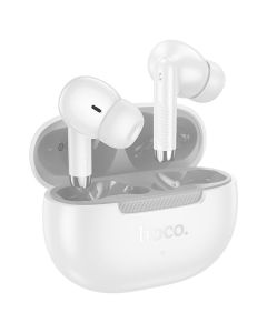 HOCO EQ24 TWS Wireless Bluetooth Stereo Earbuds with Touch Screen - White Star - MT83024