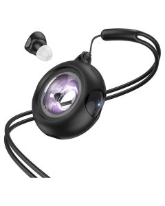 HOCO EW71 TWS Wireless Bluetooth Stereo Earbuds with Led Lighting - Black - MT82779