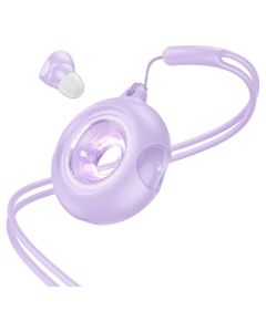 HOCO EW71 TWS Wireless Bluetooth Stereo Earbuds with Led Lighting - Purple - MT82710