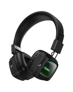 HOCO W72 Bluetooth Wireless Headphones Ασύρματα Ακουστικά Black - MT83858