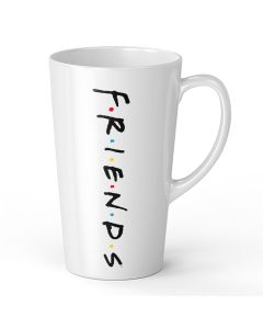Friends Latte Mug 450ml (WMGFRDS002) Κεραμική Κούπα -  Friends 003 White