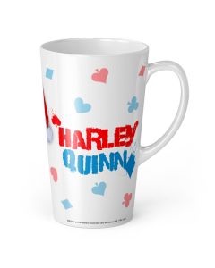 DC Comics Latte Mug 450ml (WMGHARLEY007) Κεραμική Κούπα - Harley Quinn 107 White