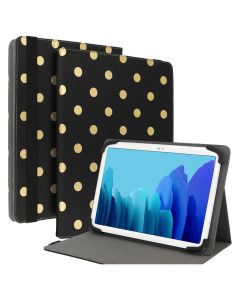 Universal Wonder Canvas Case Θήκη Tablet 13'' - Gold Polka Dot