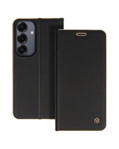 Wonder Frame PU Leather Wallet Case Θήκη Πορτοφόλι με Δυνατότητα Stand - Black (Xiaomi Redmi Note 14 5G)
