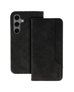 Wonder Prime PU Leather Wallet Case Θήκη Πορτοφόλι με Stand - Black (Xiaomi Redmi 12)