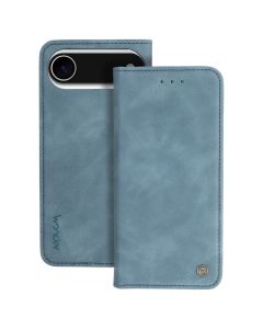 Wonder Smart PU Leather Wallet Case Θήκη Πορτοφόλι - Sky Blue (iPhone 17 Air)