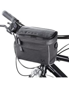 Wozinsky Bicycle Handlebar Bag 5L with Shoulder Strap (WBHBB-01) Τσαντάκι Τιμονιού Ποδηλάτου Black