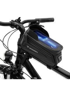 Wozinsky Bike Frame Storage Bag 1.7L with Fender (WBB28BK) Τσαντάκι Ποδηλάτου με Θέση για Smartphone 6.7'' - Black